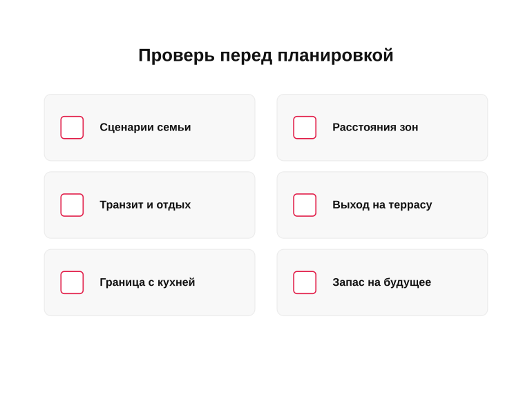 Памятка: что проверить перед планировкой гостиной