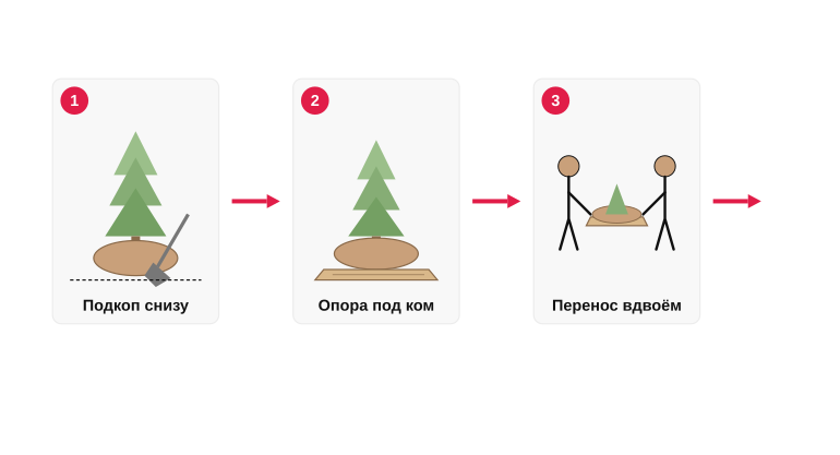 Перенос кома: четыре шага