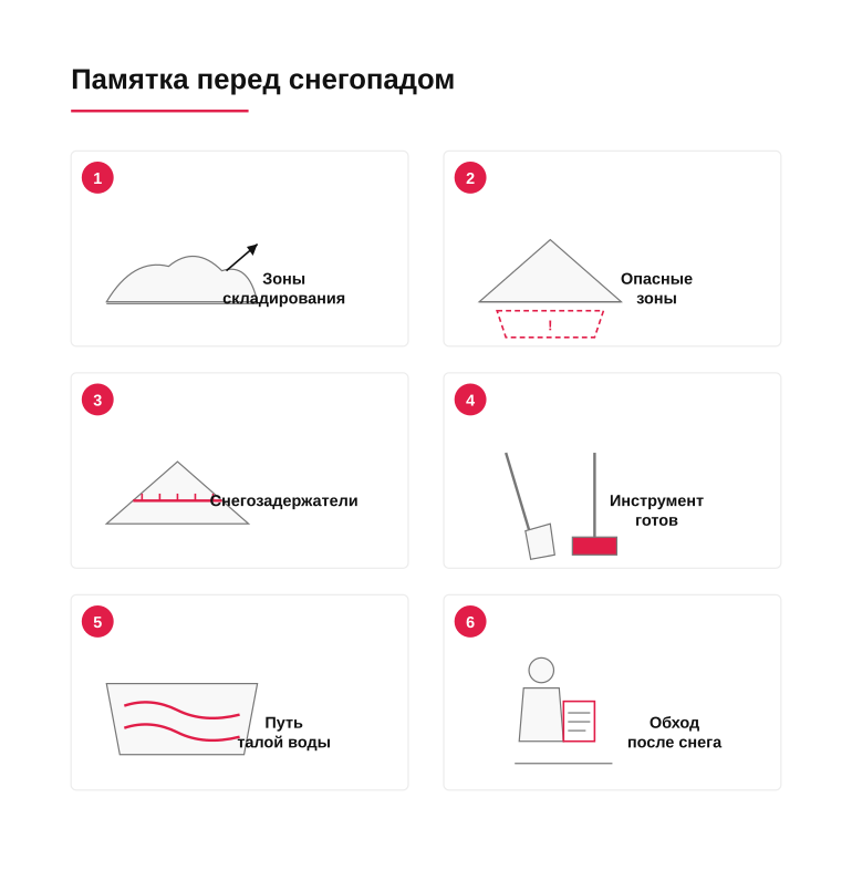 Памятка: подготовка к зиме на участке