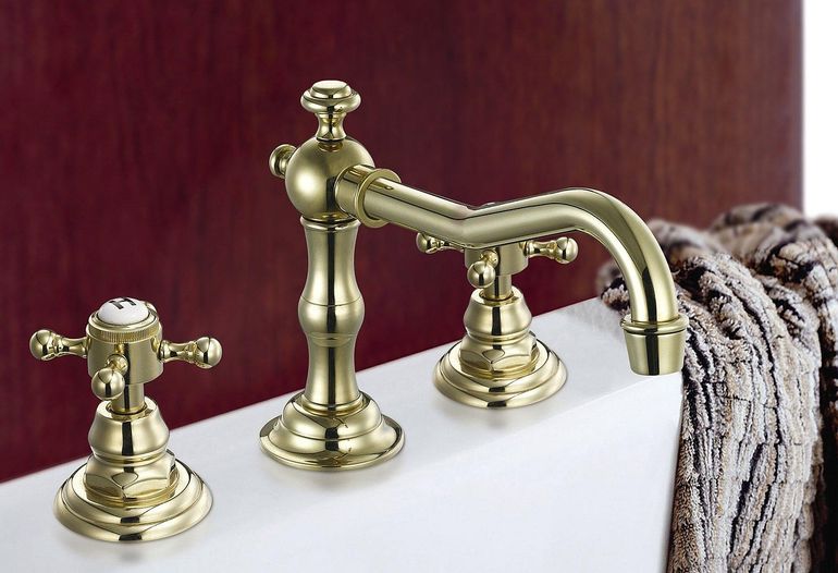Кран в ванной комнате — точка водоразбора горячей воды в доме